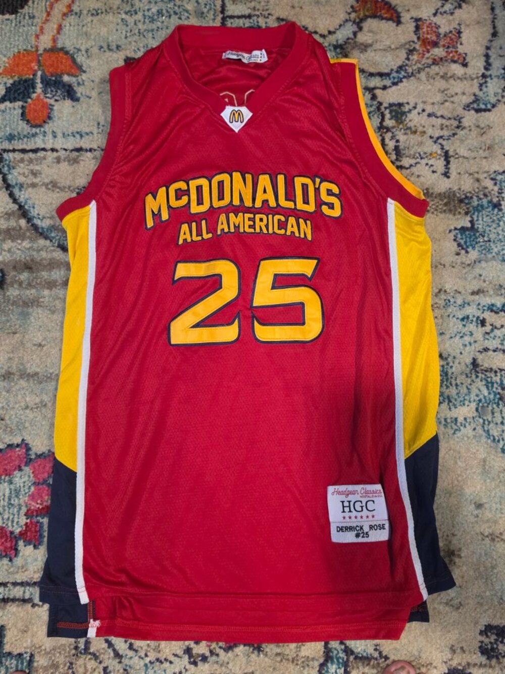 Derrick Rose #25 McDonald's All American Jersey HGC